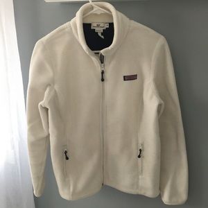 Vineyard Vines zipper fleece jacket size m